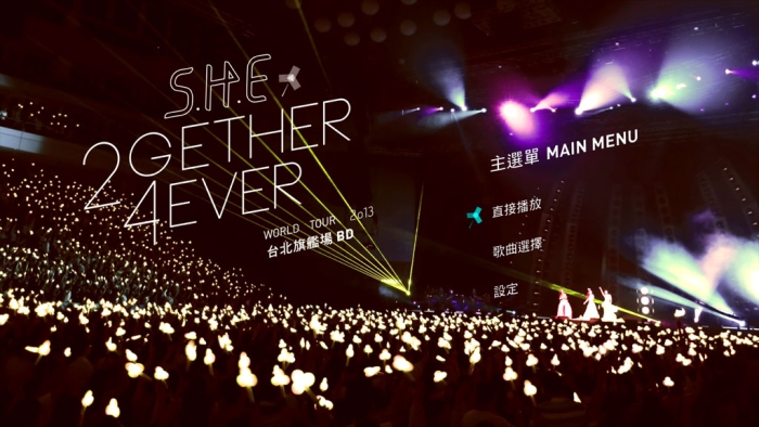 S.H.E 2gether 4ever Live Concert 2013 演唱会影音馆 BD+DVDISO44.89G