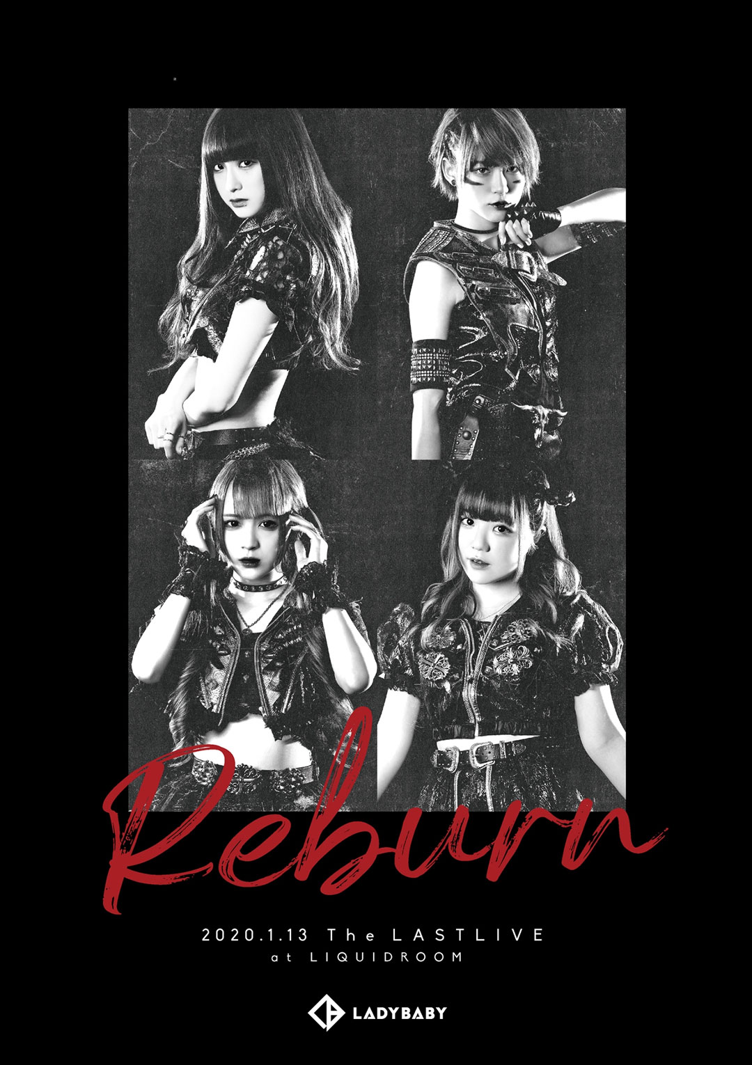 LADYBABY – The Lastlive Reburn At Liquidroom 2020[DVD原盘] （ISO）6.98GB