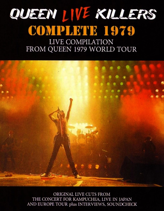 皇后乐队 Queen – Live Killers 1979 2008 4x[DVD原盘]5[DVD原盘] （ISO）16GB