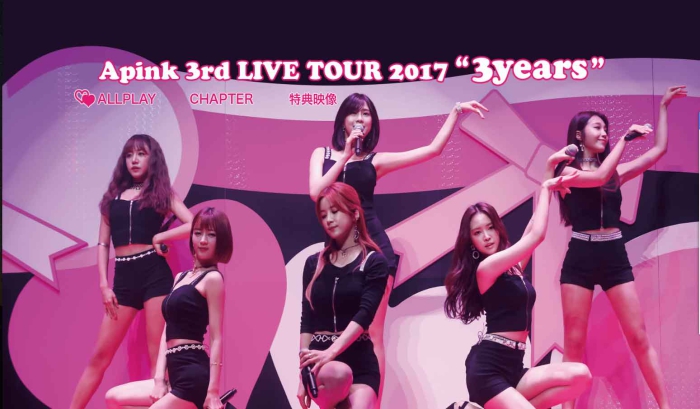 Apink 3rd LIVE TOUR 2017 横滨演唱会ISO43.2G