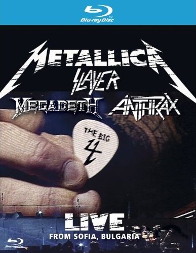 激流金属四巨头巡演 Metallica-Slayer-Megadeth-Anthrax：The Big 4-Live from Sofia, Bulgaria 2010[BDMV原盘]双碟 80G