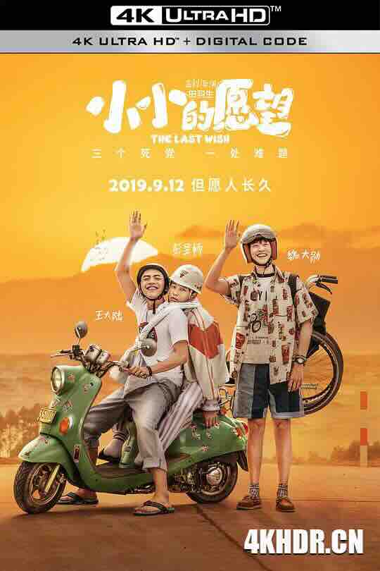 [4K下载]小小的愿望 (2019) / 伟大的愿望 / The Last Wish / 4K电影下载 / The.Last.Wish.2019.2160p.HQ.WEB-DL.H265.DDP5.1-高清华语