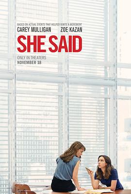 [BT下载4K]她说 She.Said.2022.2160p.WEB-DL.x265.10bit.HDR.DD5.1-NAISU-高分电影