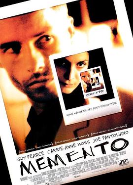 [BT下载4K]记忆碎片 Memento (2000)（蓝光收藏版）/ 凶心人(港) / 记忆拼图(台) / 记忆迷局 / 失忆 / Amnesia / Memento.2000.SE.REMASTERED.1080p.BluRay.AVC.DTS-HD.MA.5-高分电影