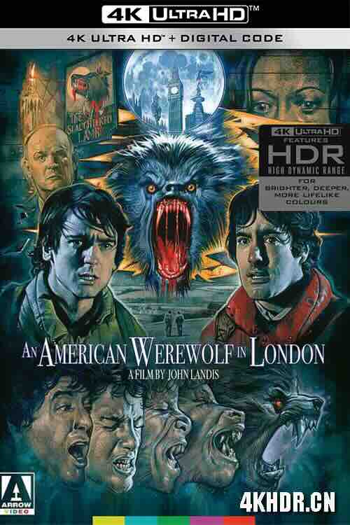 [BT下载4K]美国狼人在伦敦 An American Werewolf in London (1981) / 鬼追人 / 4K电影下载 / An.American.Werewolf.In.London(Um.Lobisomem.Americano.em.Londres).1981.2160p.HDR.DV BR-ENG-ITA-高分电影