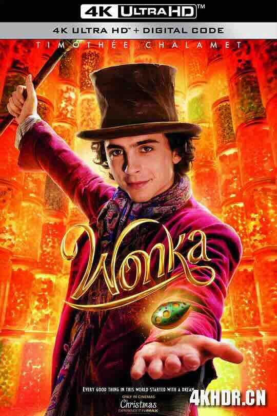 [BT下载4K]旺卡 Wonka (2023) / 查理和巧克力工厂前传 / 4K电影下载 / Wonka.2023.2160p.Dolby.Vision.HDR10.PLUS.Multi.Sub.DDP5.1.Atmos.DV.x265.MKV-BEN.THE.MEN-高分电影