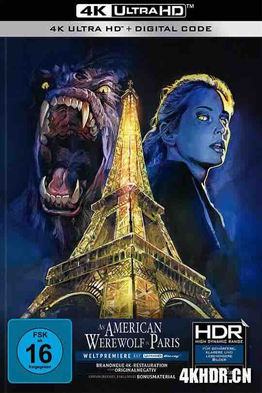 [BT下载4K]美国狼人在巴黎 An American Werewolf in Paris (1997) / 4K电影下载 / An.American.Werewolf.In.Paris.1997.2160p.UHD.BluRay.x265-高分电影