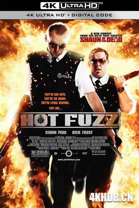 [BT下载4K]热血警探 Hot Fuzz (2007) / 爆辣刑警(港) / 终棘警探(台) / 终棘警探 / 热血条子 / 硬派雷子 / 硬派条子 / 4K电影下载 / Hot Fuzz 2007.UHD.BluRay.2160p.DTS-X.7.1.HEVC-DDR-高分电影