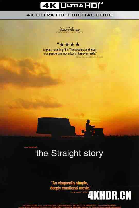 [BT下载4K]史崔特先生的故事 The Straight Story (1999) / 斯特雷德的故事 / 路直路弯 / 4K电影下载 / The.Straight.Story.1999.2160p.GER.UHD.Blu-ray.REMUX.DV.HDR.HEVC.DTS-HD.MA.5.1-高分电影