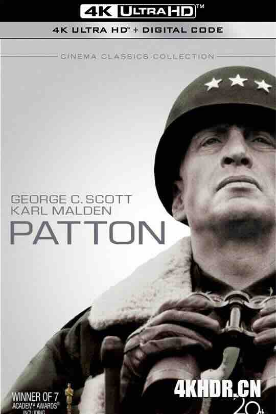 [BT下载4K]巴顿将军 Patton (1970) / 铁血将军巴顿 / Patton: A Salute to a Rebel / Patton: Lust for Glory / 4K电影下载 / Patton.1970.2160p.DSNP.WEB-DL.x265.10bit.HDR.DTS-HD.MA.5.1-高分电影