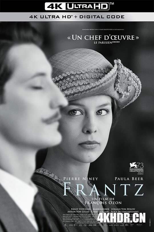 [BT下载4K]弗兰兹 Frantz (2016) 爱的替身(港)/双面法兰兹(台)-高分电影