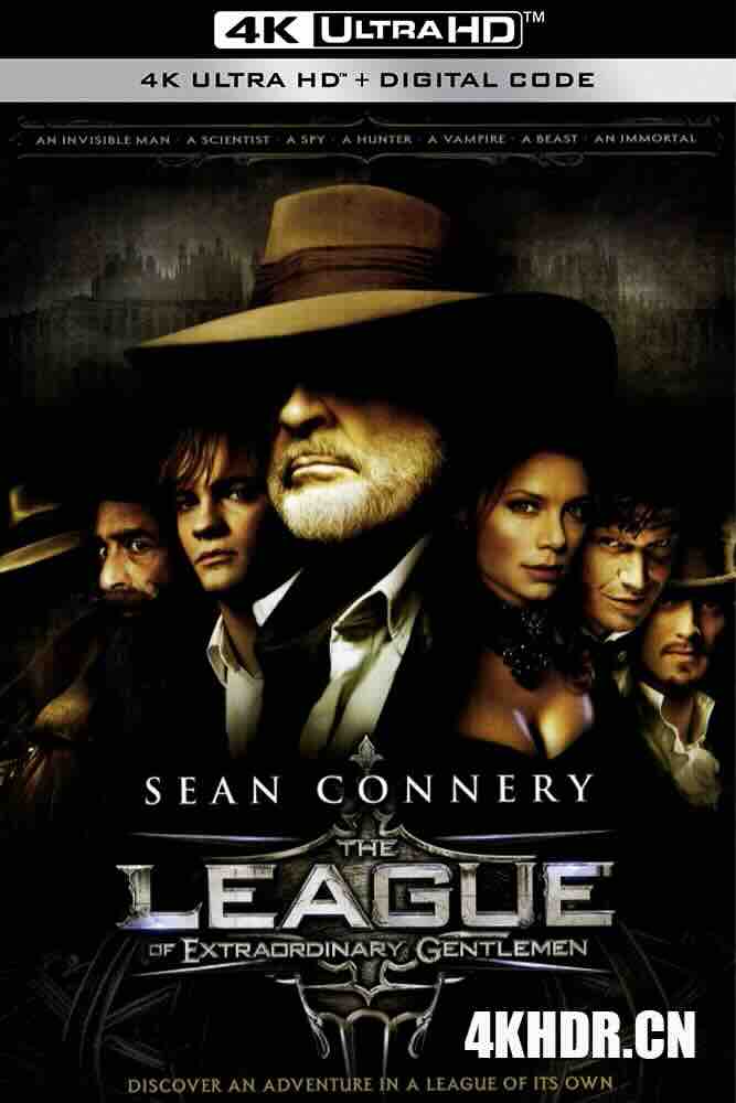 [BT下载4K]天降奇兵 The League of Extraordinary Gentlemen[2003][美国/德国/捷克][豆瓣: 7.1] 奇幻兵团 LXG(港)/超凡绅士联盟/绅士大联盟-高分电影